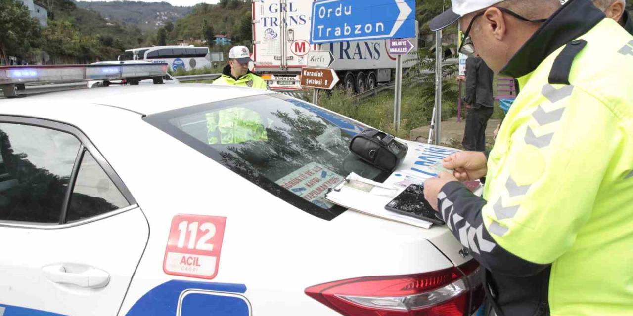 Ordu’da Bir Haftada 13 Binden Fazla Araç Denetlendi