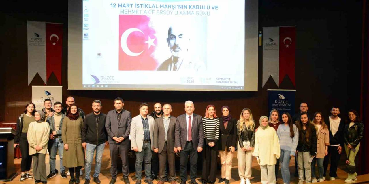 İstiklal Marşı’nın Kabulü Ve Mehmet Akif Ersoy Anıldı