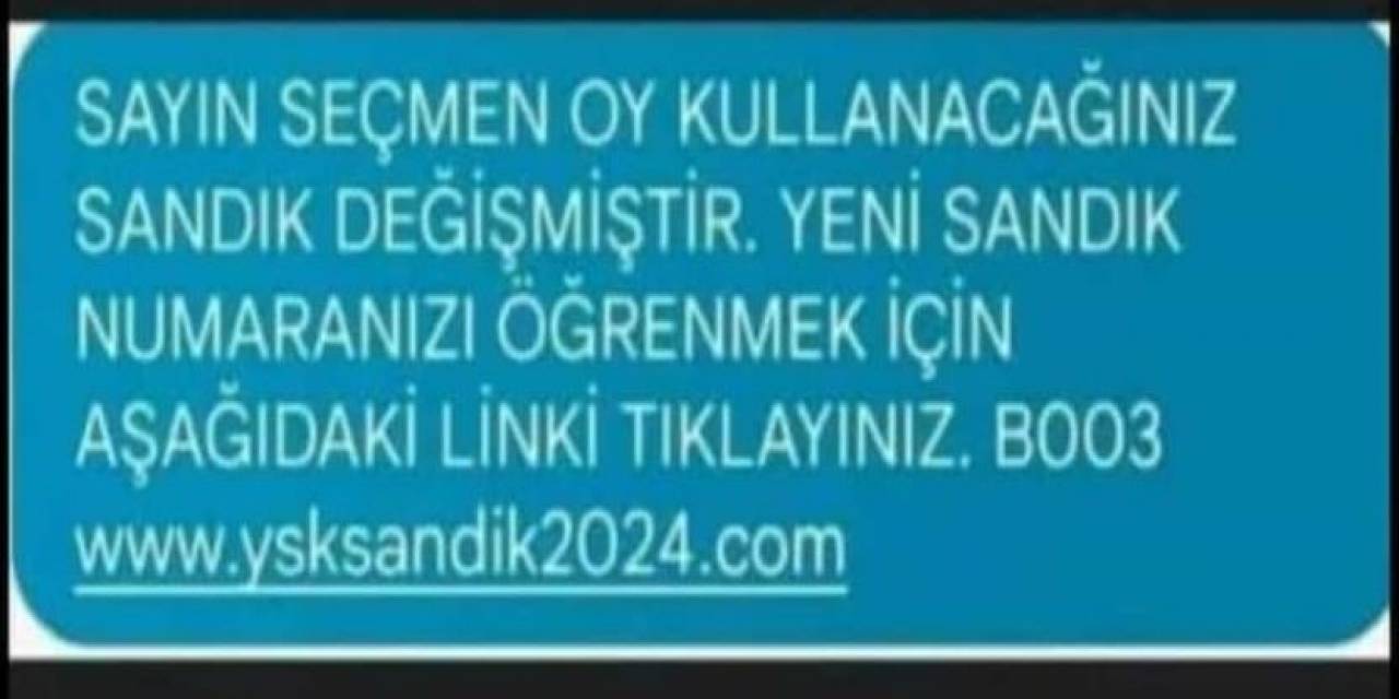 Dolandırıcıların ‘Seçim’ Tuzağı