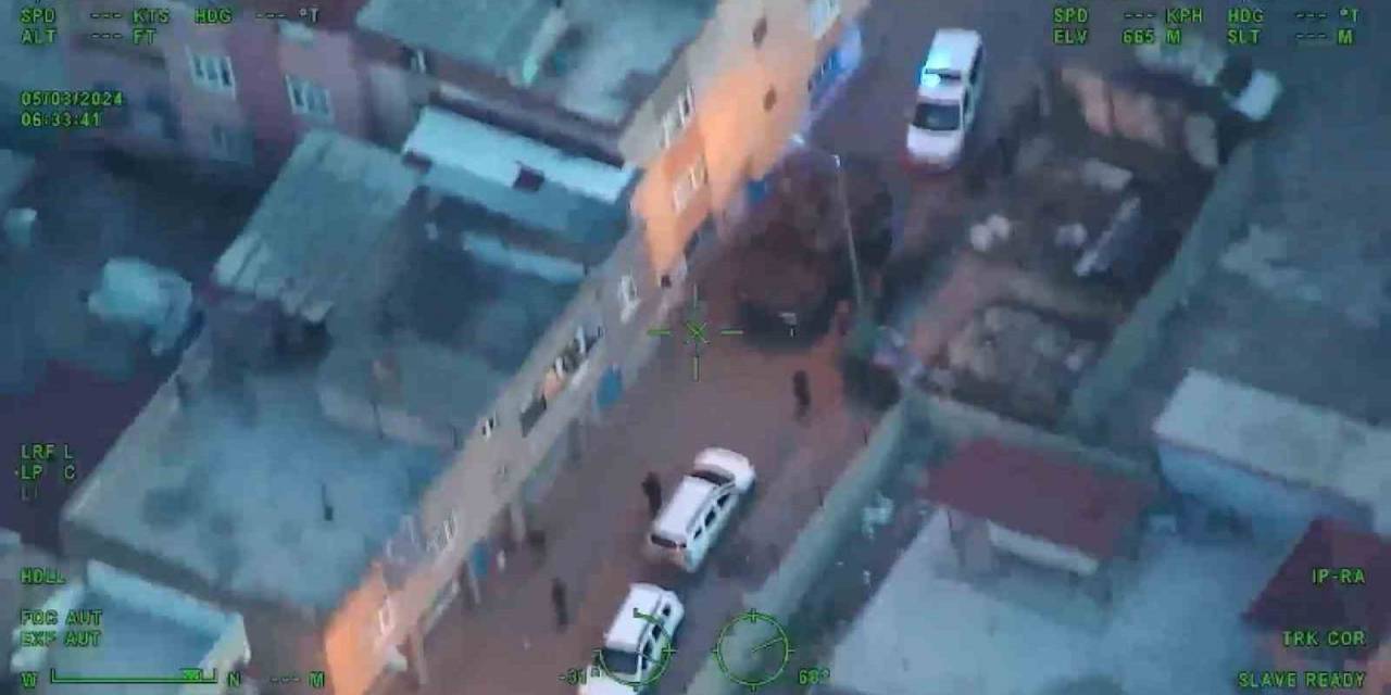 Diyarbakır’da ‘Akbabalar’ Suç Örgütüne Hava Destekli Operasyon: 35 Tutuklama