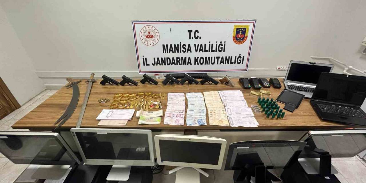 Manisa’da Jandarmadan Suç Örgütlerine Darbe