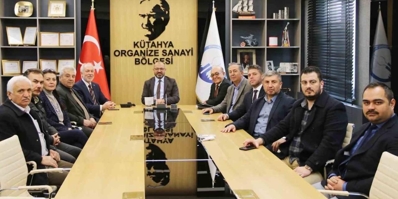 Kamil Saraçoğlu, Kütahya Osb Yönetimini Ziyaret Etti