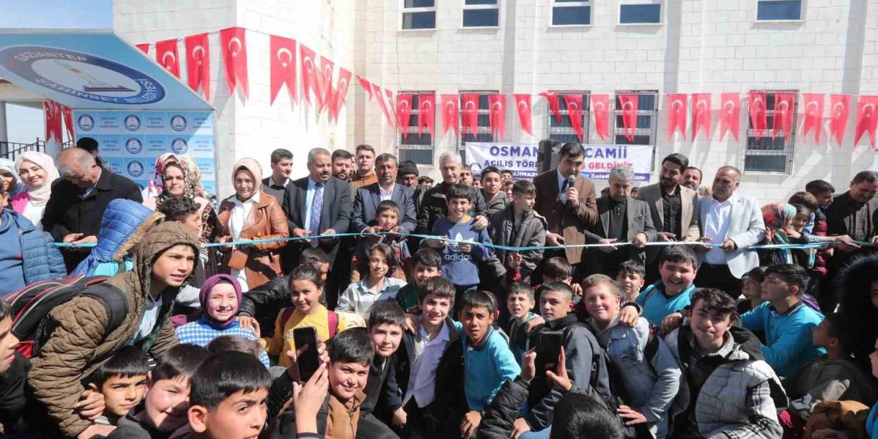 Şahinbey’de Osmangazi Camii Hizmete Açıldı