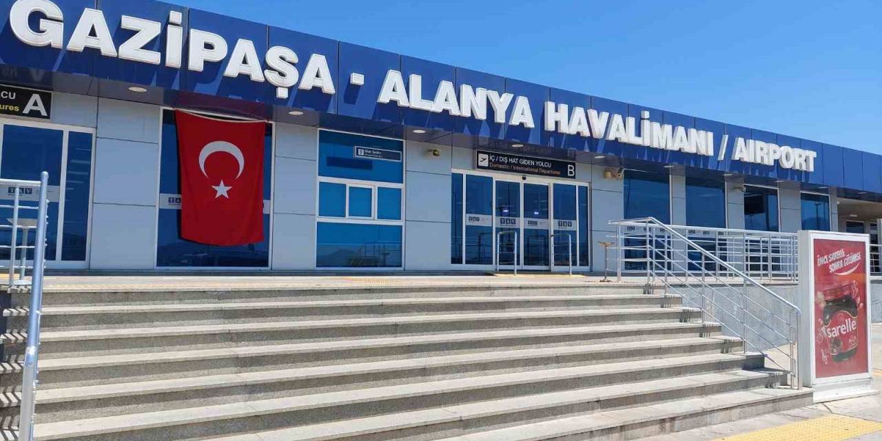 Gazipaşa-alanya Havalimanı’nı 2 Ayda 87 Bin 491 Yolcu Kullandı