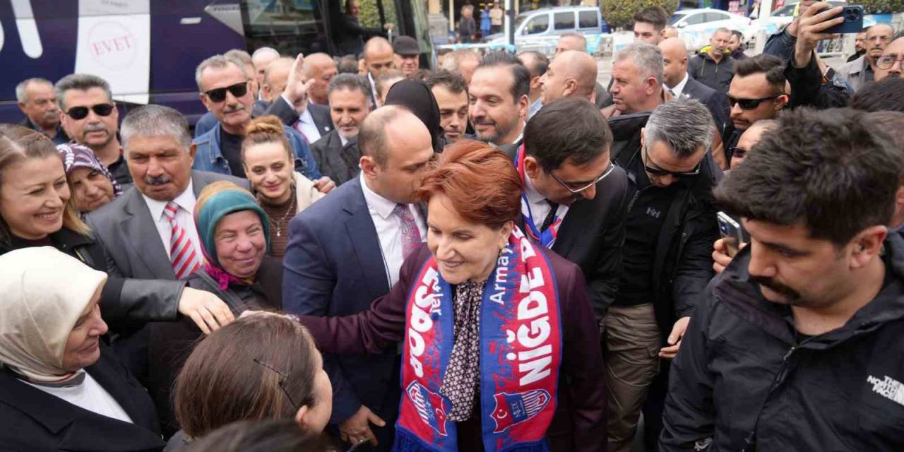 İyi Parti Genel Başkanı Akşener: "Siyasi Gerilimlere Gerek Yok"
