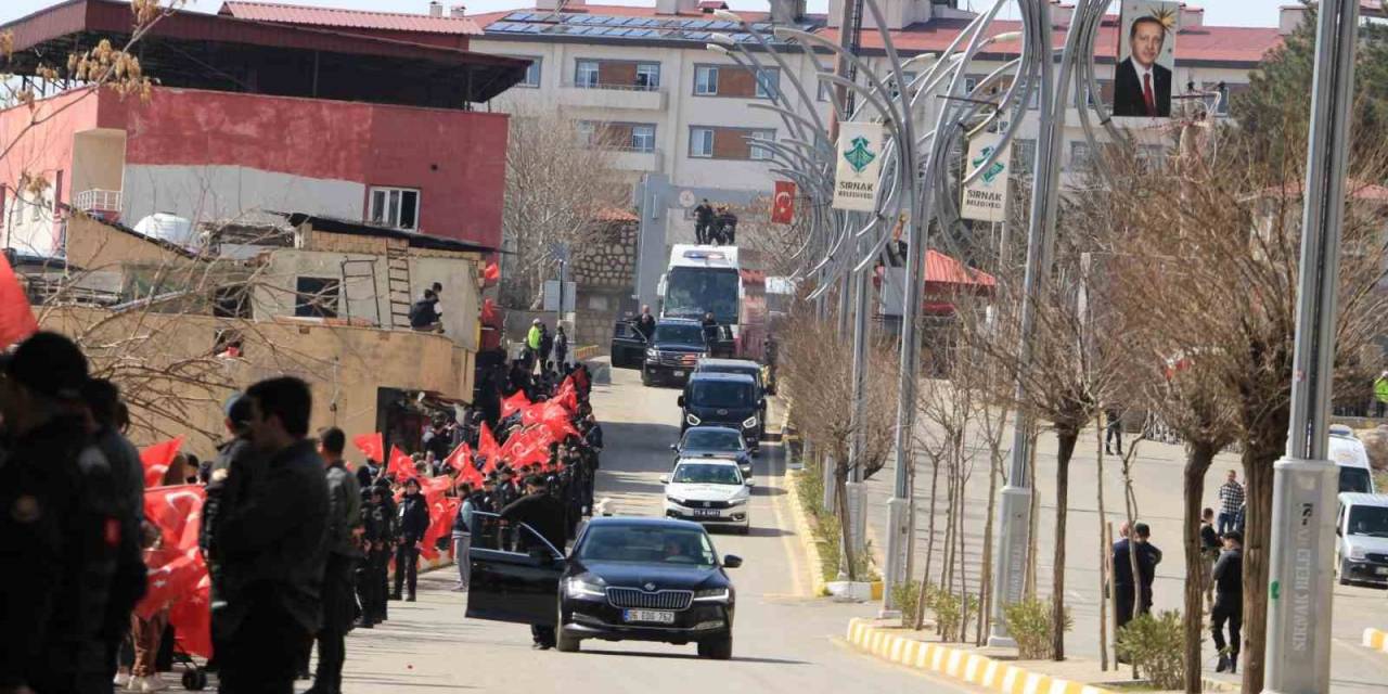 Cumhurbaşkanı Erdoğan Şırnak’tan Ayrıldı