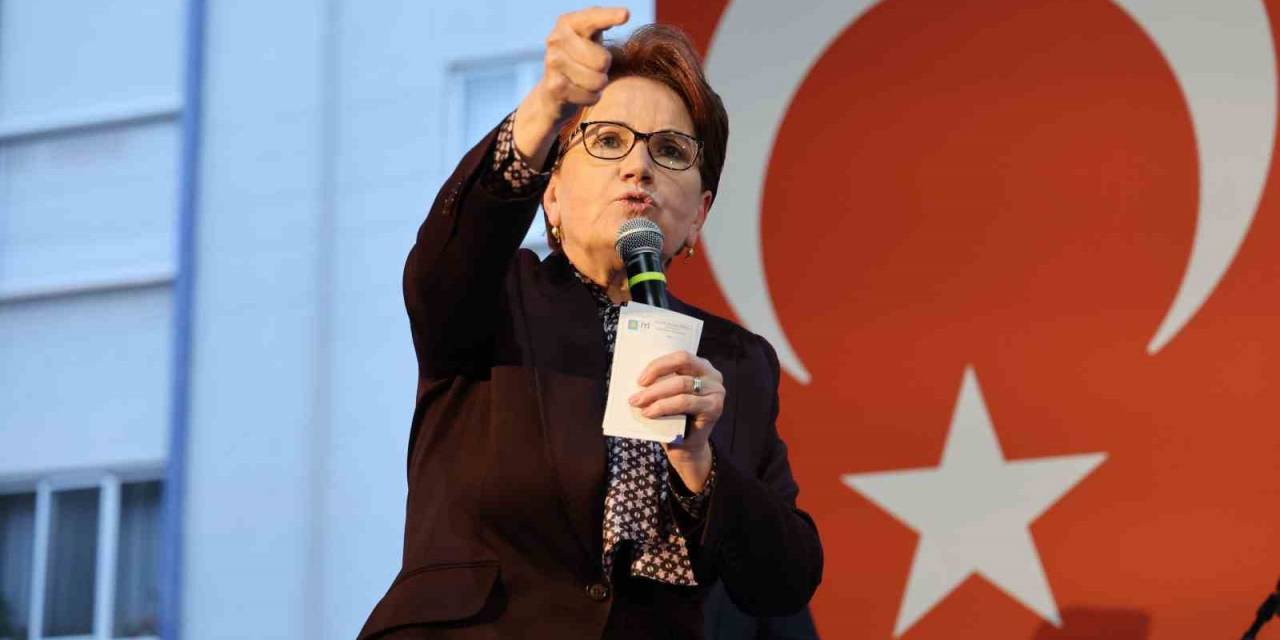 İyi Parti Genel Başkanı Akşener Aksaray’da Destek İstedi