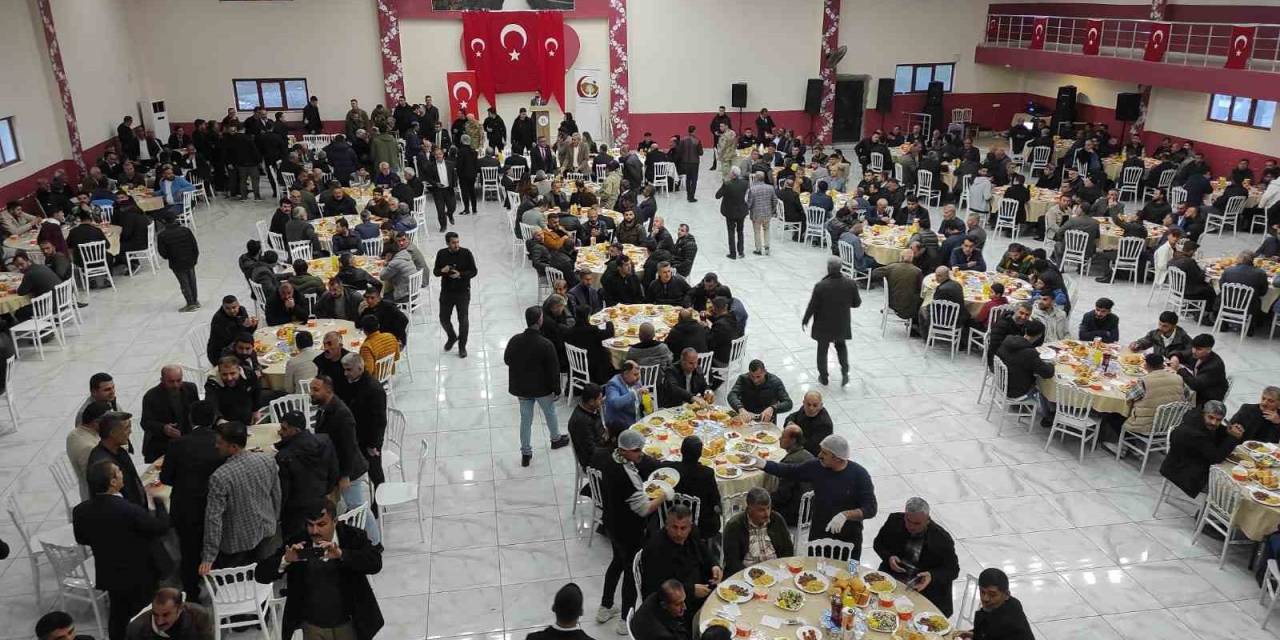 Sason’da Güvenlik Korucularına Toplu İftar Yemeği Verildi