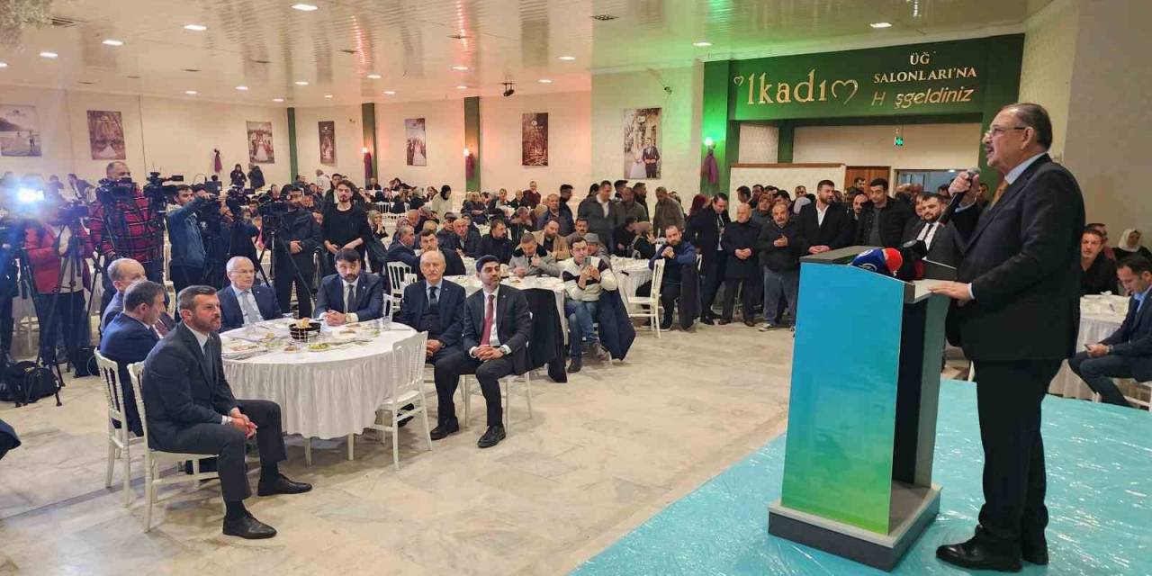 Bakan Özhaseki, Karabük Belediye Başkan Adayı Çetinkaya’nın Projelerine Destek Sözü Verdi