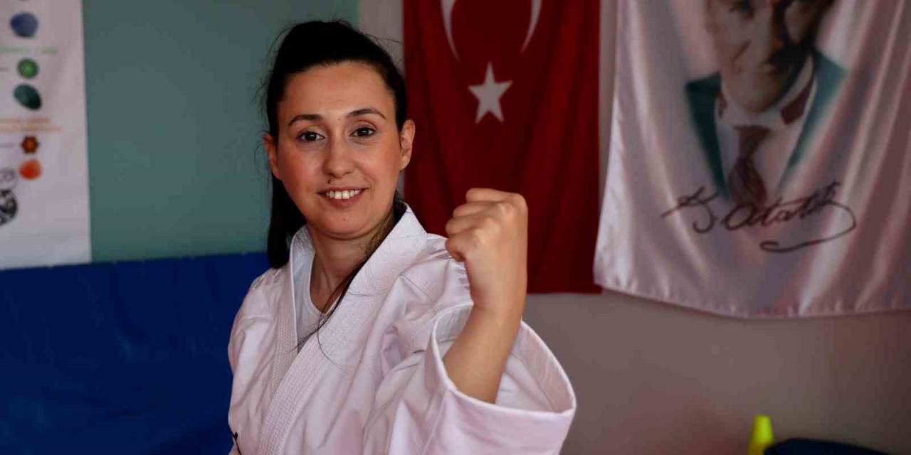 Serebral Palsili Pınar, ’para Karate’ İle Hayata Tutunup Türkiye 2.’si Oldu