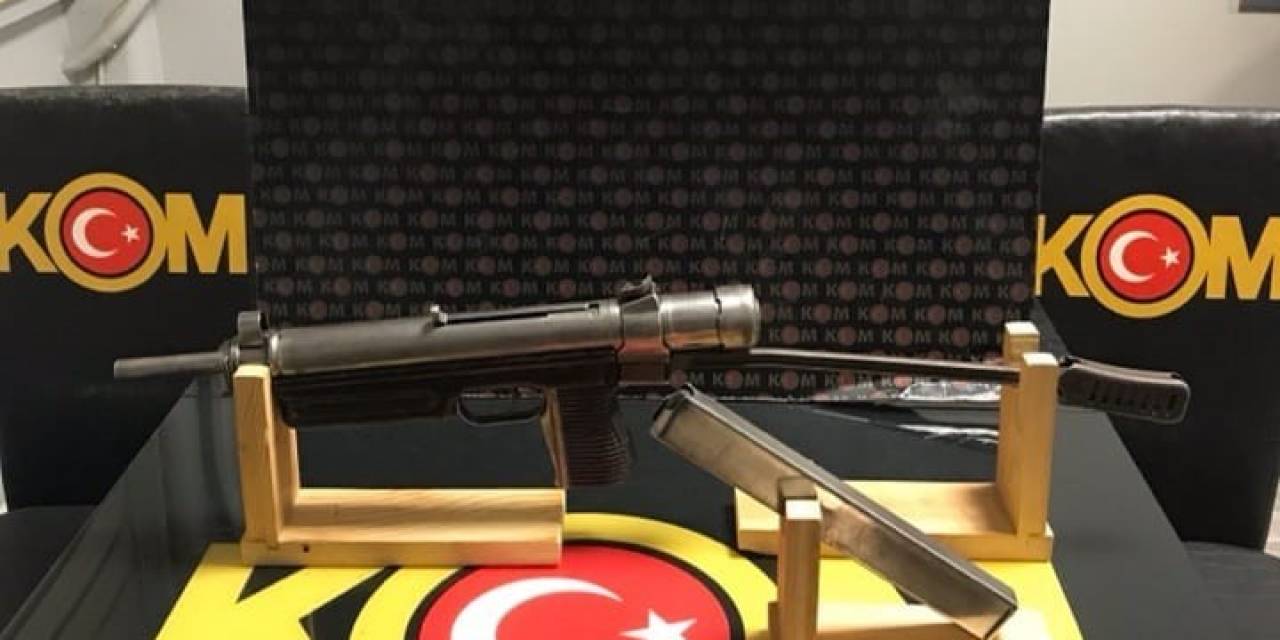 Kayseri’de Nadir Bulunan Otomatik Tabanca Ele Geçirildi