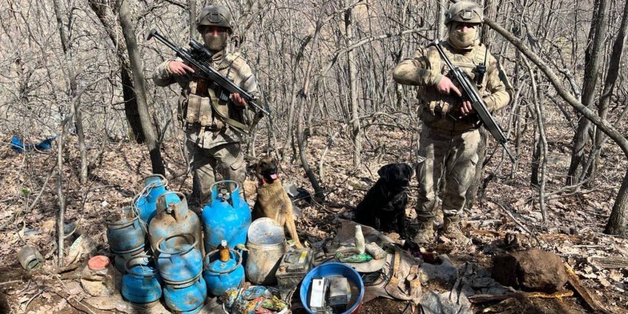 Bingöl’de Terör Örgütüne Ait Sığınak İmha Edildi