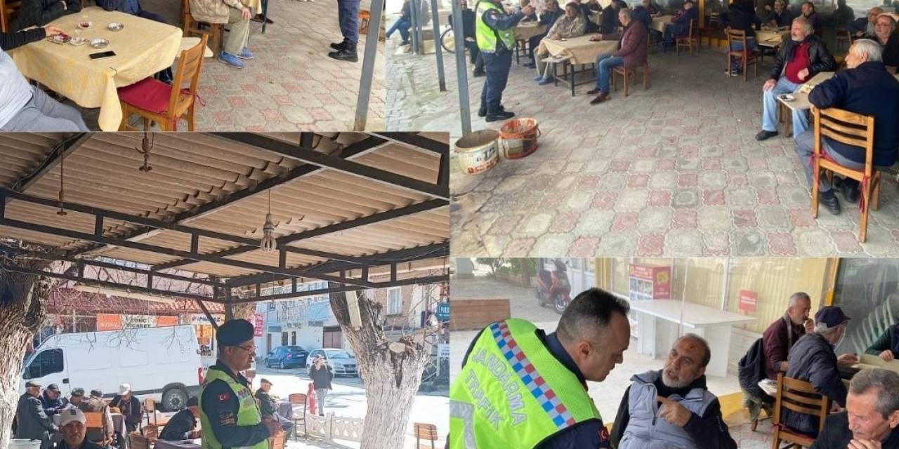 Jandarma Reflektör Yeleğin Önemine Dikkat Çekti