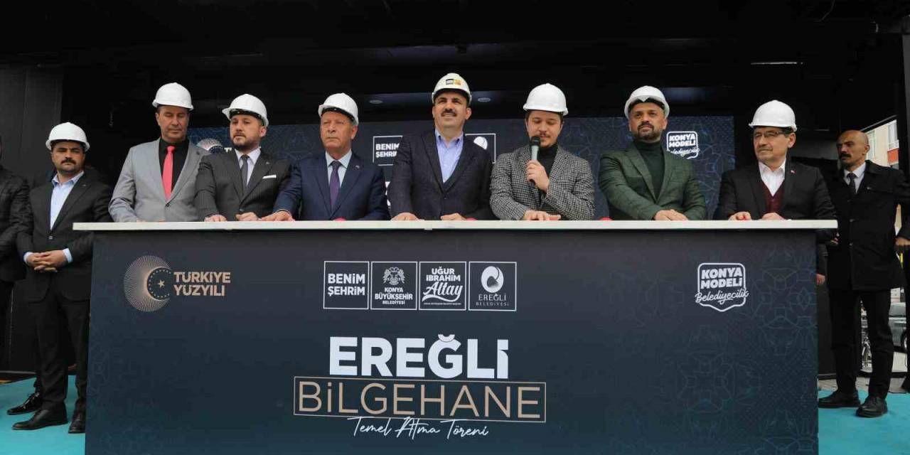 Başkan Altay Ereğli’de Bilgehane Temeli Attı