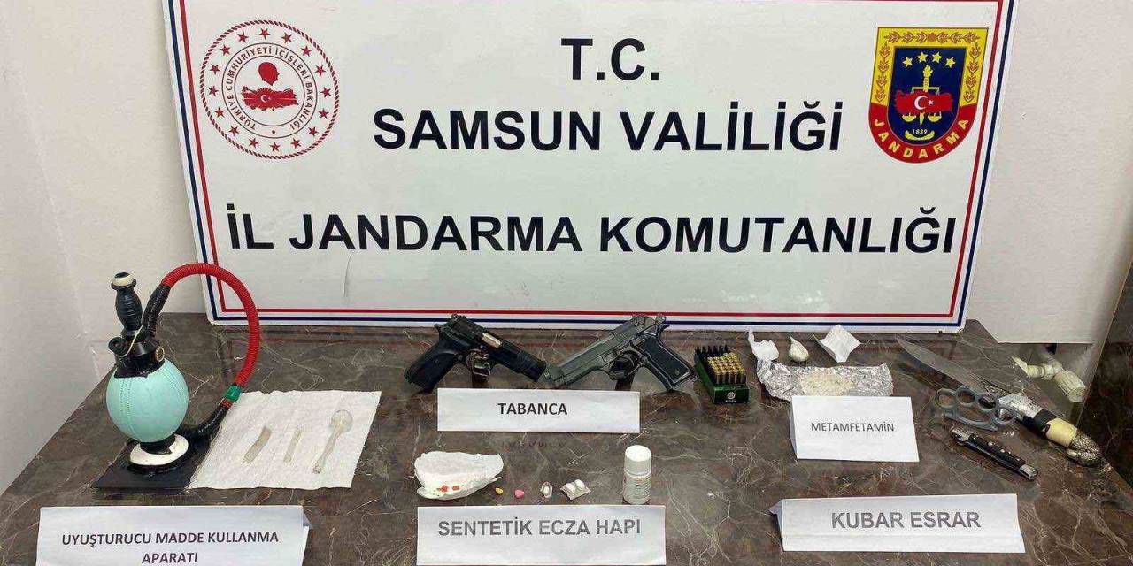 Samsun’da Jandarmadan Uyuşturucu Operasyonu