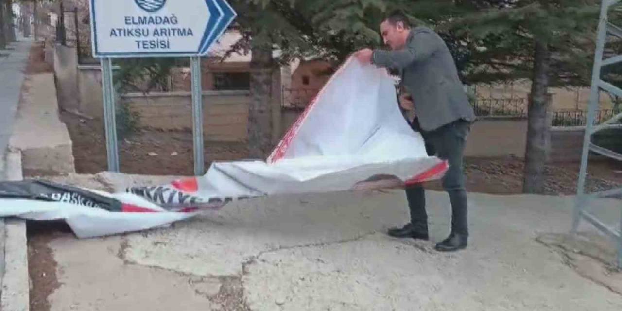 Ankara’da Pankartları Sökülen Başkan Adaylarından Tepki