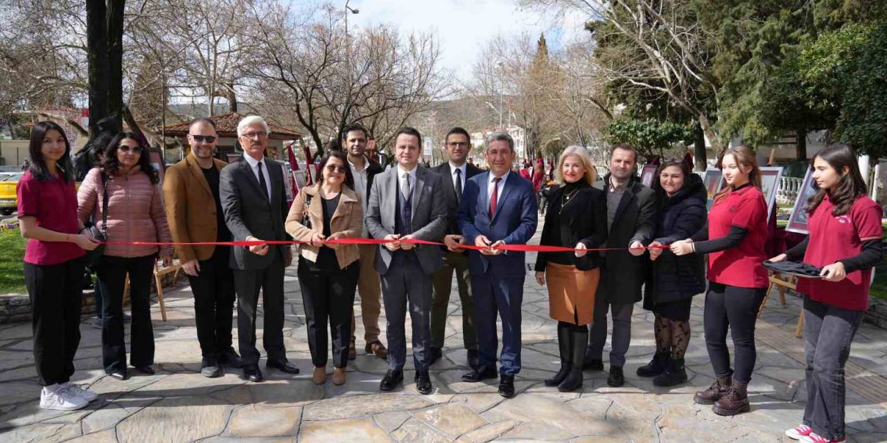 Muğla’da Lise Öğrencilerinden Resim Sergisi