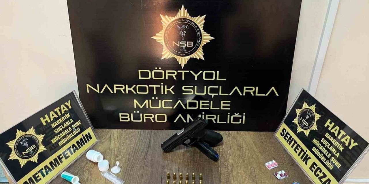 Hatay’da Uyuşturucu Madde Bulunduran Şahıslar Yakalandı