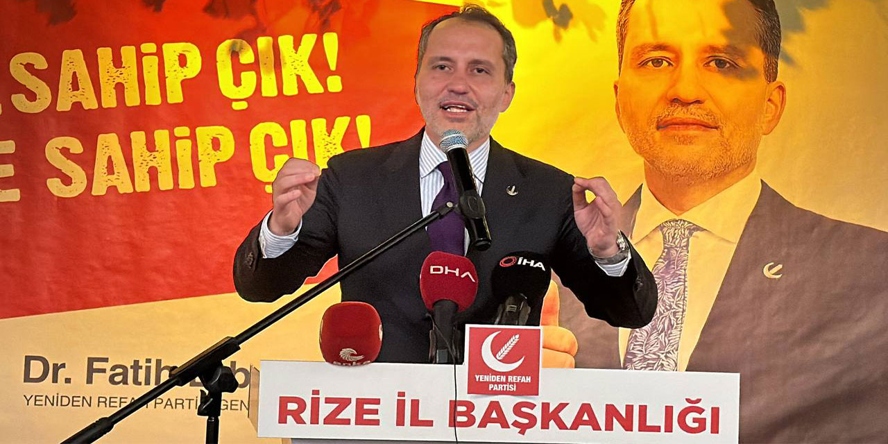Fatih Erbakan: “Millet CHP'ye belediye verdi. 1994’te koşa koşa Refah Partisi'ne belediyeleri teslim etti”