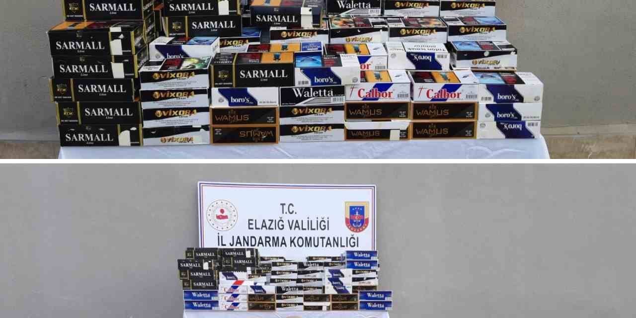 Elazığ’da Kaçak 130 Bin Makaron Ve 280 Kilo Tütün Ele Geçirildi