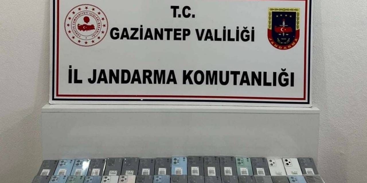 Gaziantep’te 1 Milyon Lira Değerinde Kaçak Telefon Ele Geçirildi