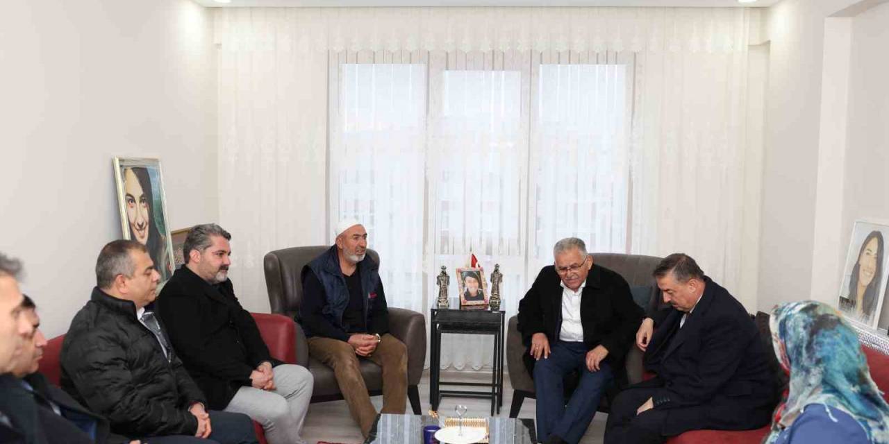 Başkan Büyükkılıç, Şehit Kübra Doğanay’ın Ailesini Ziyaret Etti