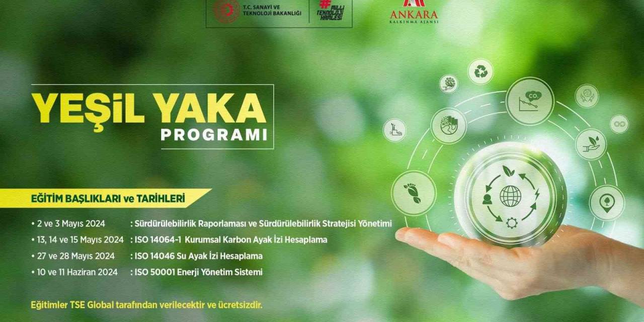 Ankara Kalkınma Ajansı’ndan Yeşil Yaka Programı