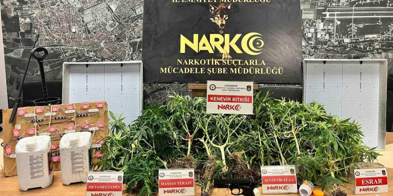 Eskişehir’de Polisten Uyuşturucu Operasyonu