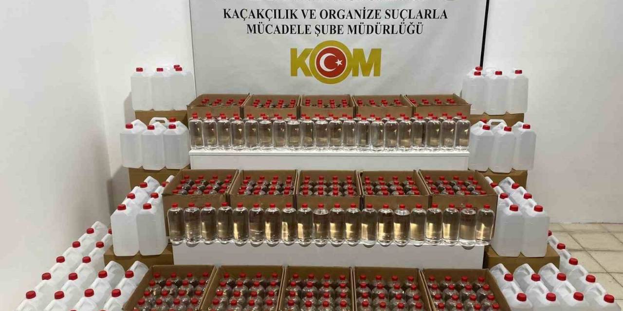 Samsun’da 1 Ton Etil Alkol Ele Geçirildi