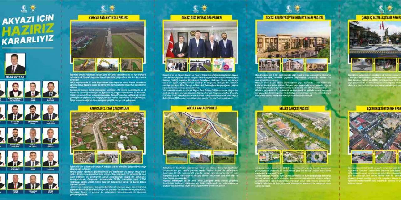 Başkan Soykan: “Akyazı İçin Söz Verdiklerimizi Yaptık, Yine Yapacağız”