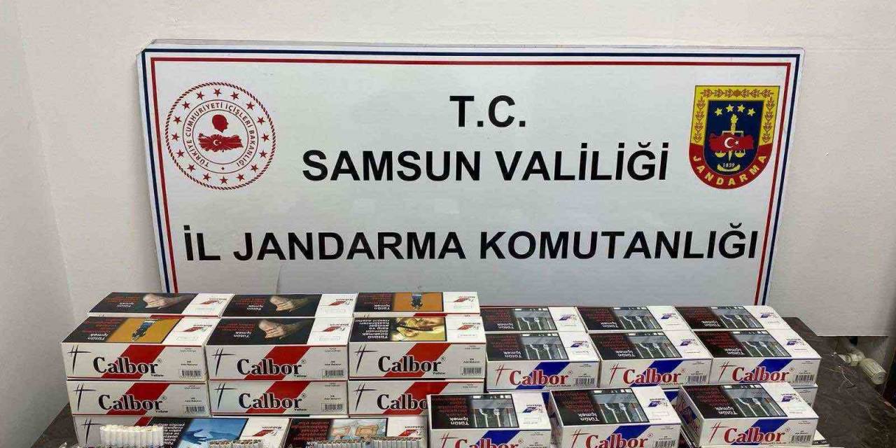 Jandarmadan Kaçak Tütün Satıcılarına Baskın