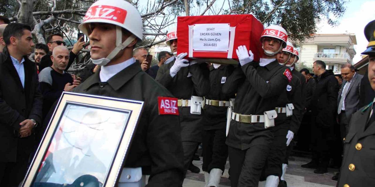 Aydın Şehidini Uğurladı