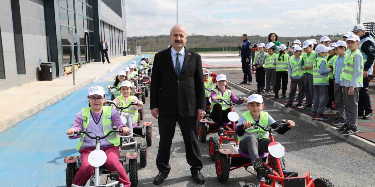Trafik Eğitim Parkı’nda İlk Ders