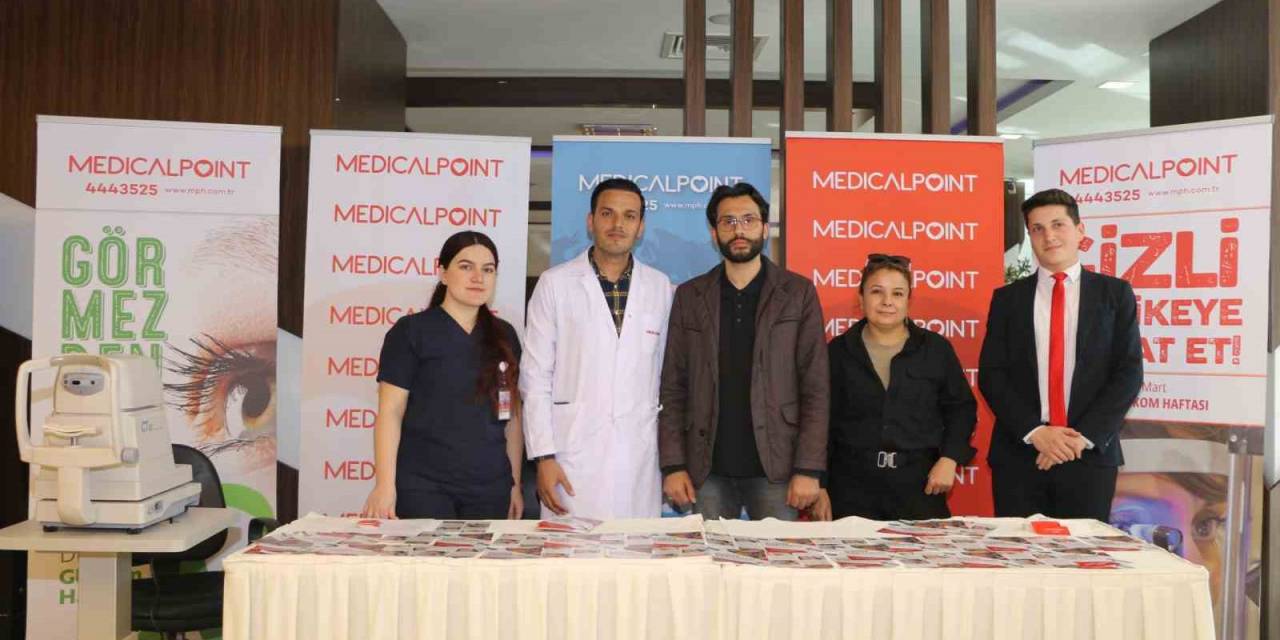 Medical Point’te Misafirlere Göz Tansiyonu Ölçümü Yapıldı