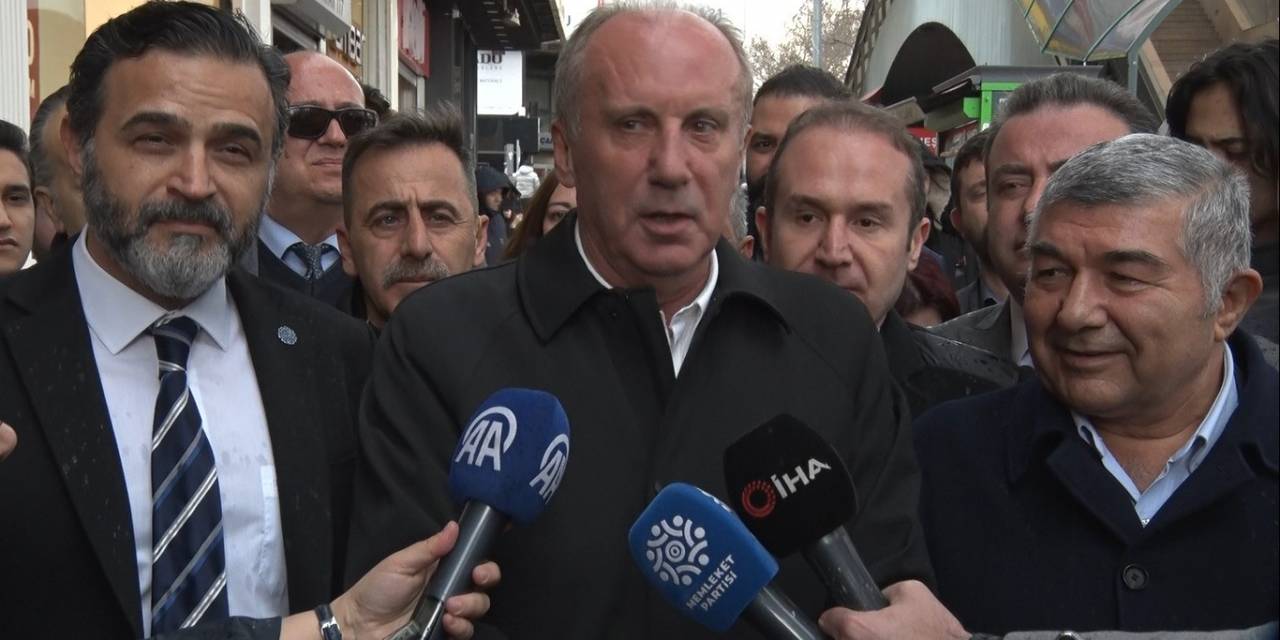 Memleket Partisi Lideri İnce, Ankara’da Esnafı Ziyaret Etti