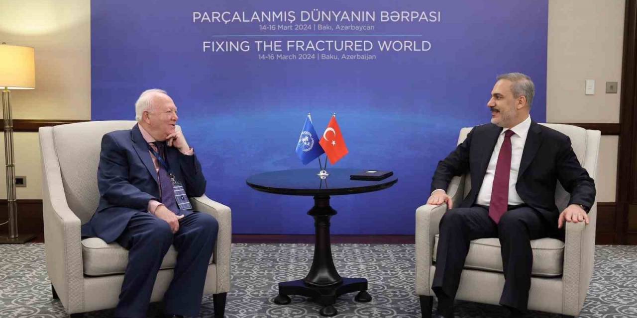 Dışişleri Bakanı Fidan, Bm Medeniyetler İttifakı Yüksek Temsilcisi Moratinos İle Görüştü