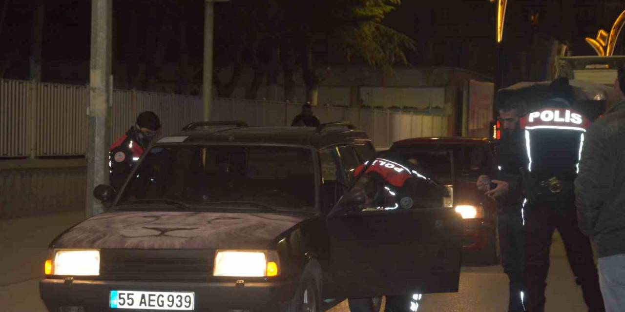 Alaca’da Polisten Şok Uygulama