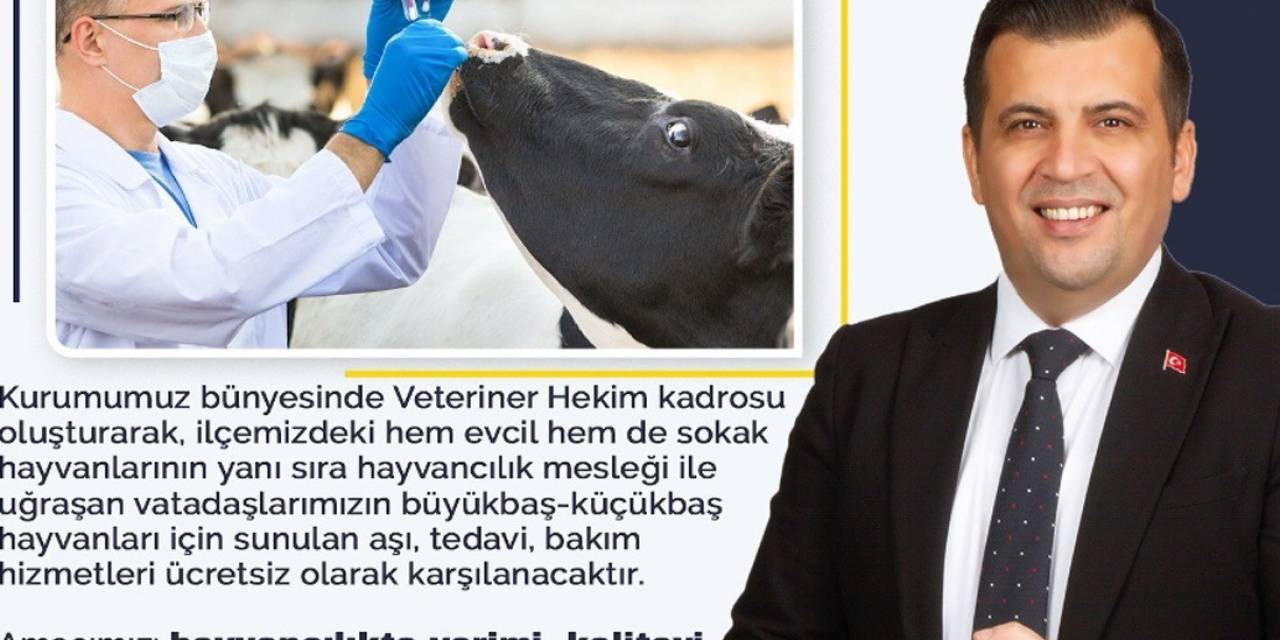 Başkan Atlı Belediyede Veteriner Hekim Kadrosu Kuracak