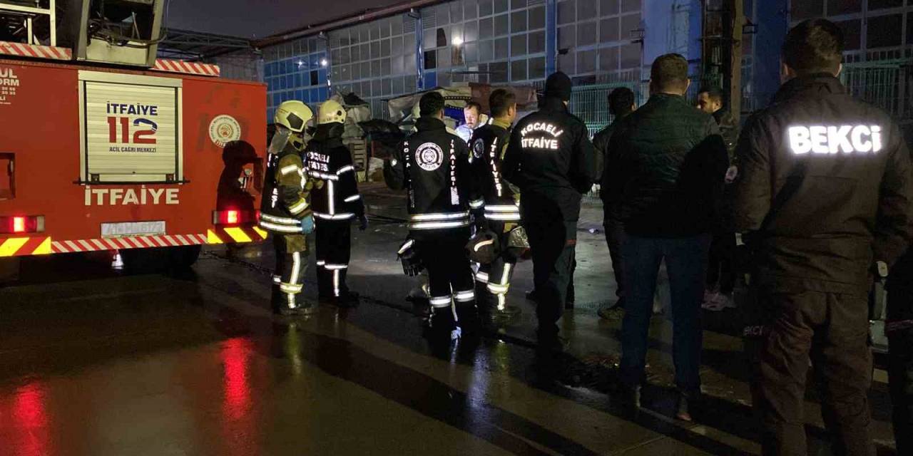 Kaldığı İş Yerinde Yanarak Can Verdi