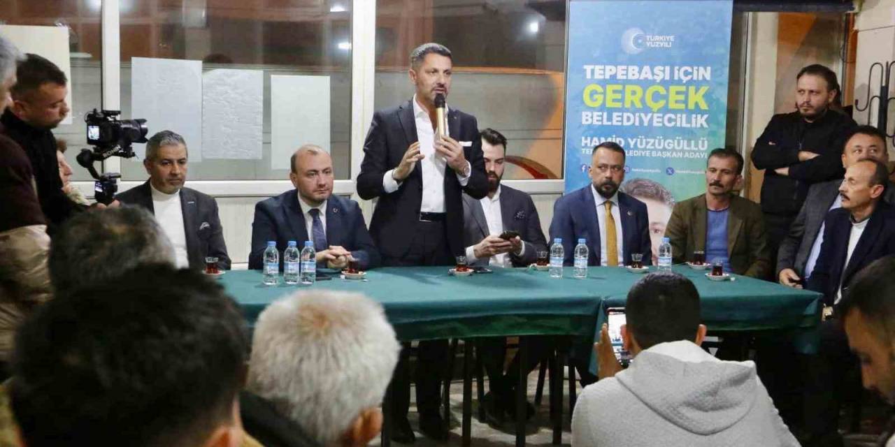 Başkan Adayı Yüzügüllü Fevzi Çakmak Sakinleri İle Buluştu