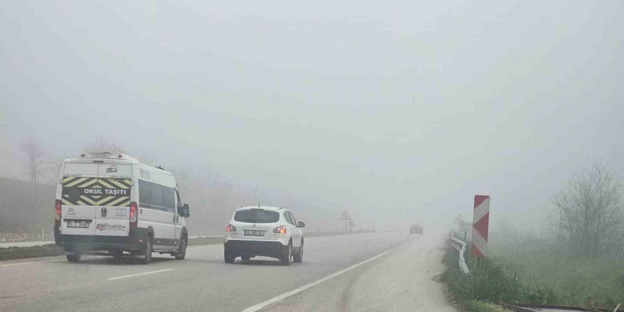 Bandırma’da Sabah Saatlerinde Yoğun Sis Etkili Oldu