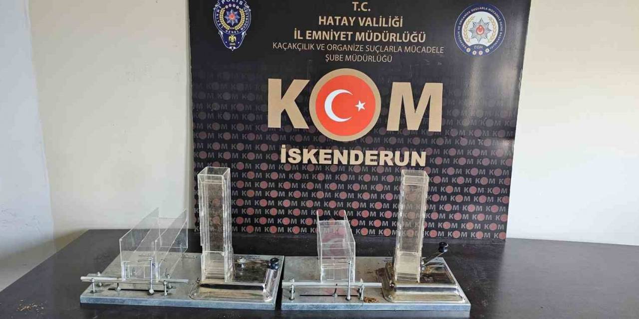 Hatay’da Kaçak Tütün Operasyonu