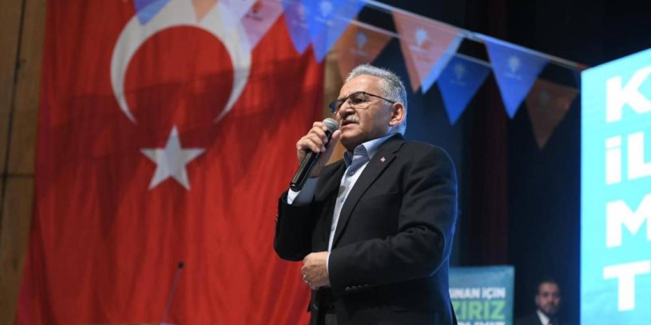 Başkan Büyükkılıç’tan Arıkan’a: "Mahmut’a Bu Tür Yaklaşımlar Yakışmıyor. Ben Kimsenin Afişini İndirmedim"