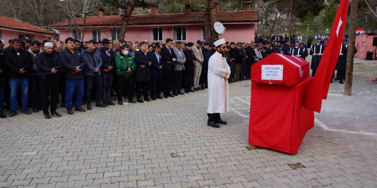 Kazada Ölen Uzman Çavuşa Karaman’da Acı Veda