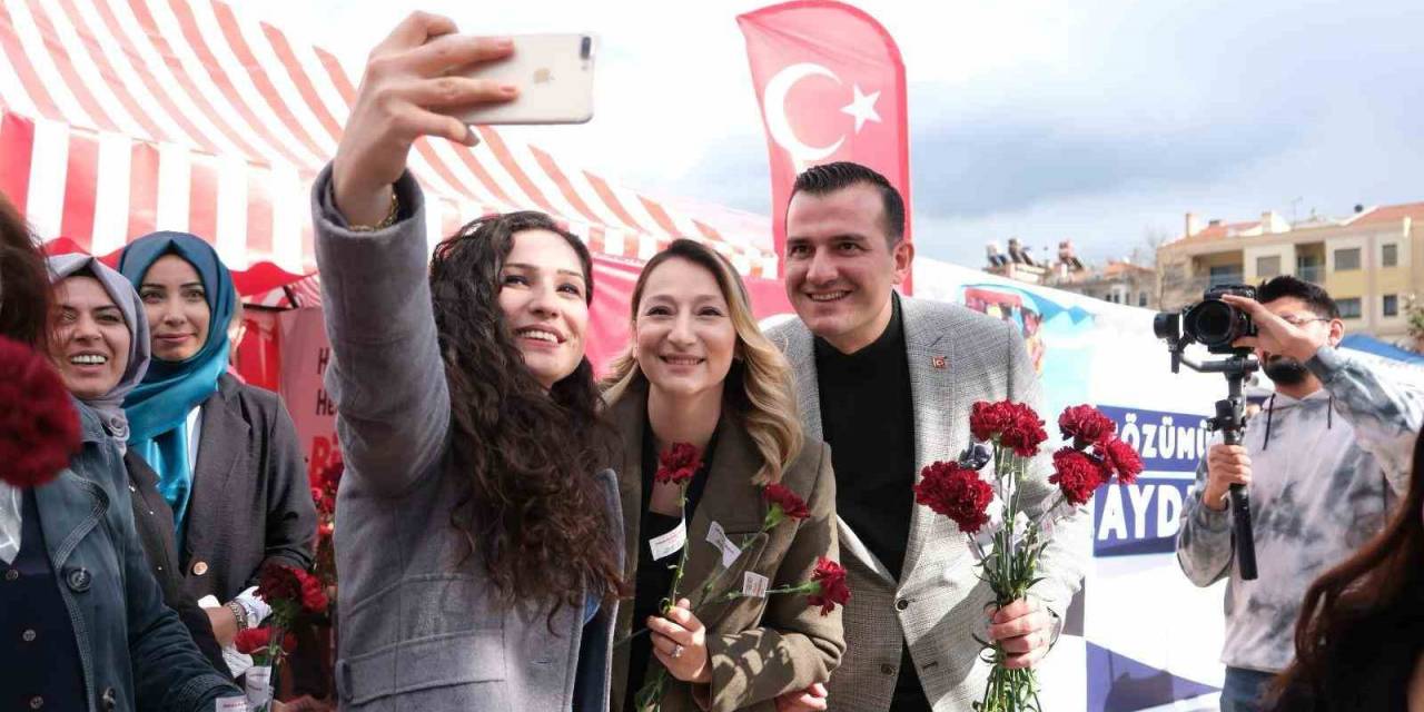 Efeler Belediye Başkan Adayı Pehlivan, Kadınların Umudu Oldu