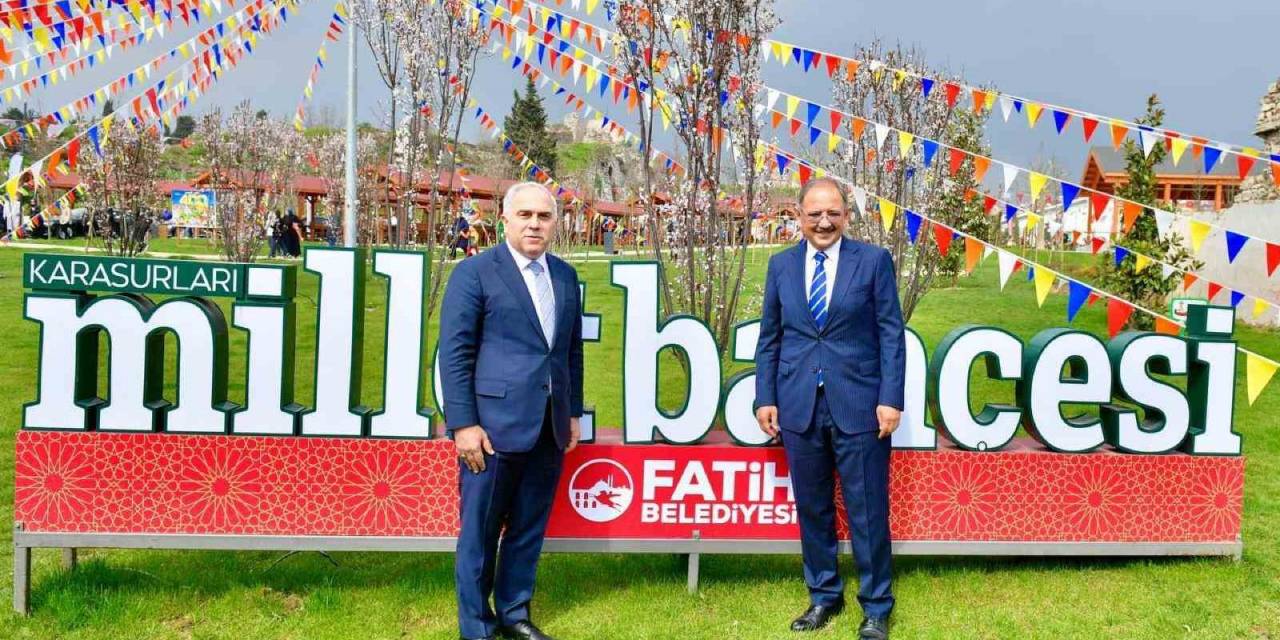 Fatih Belediye Başkanı Turan: “Sur Diplerindeki 70 Bin Metrekarelik Bir Alanı, Yeşil Alan Olarak Fatih’imize Kazandırdık”