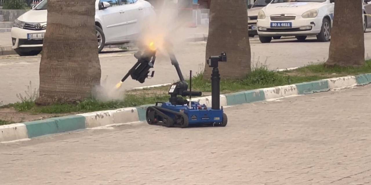 Osmaniye’de Kontrollü Patlatılan Çanta Boş Çıktı