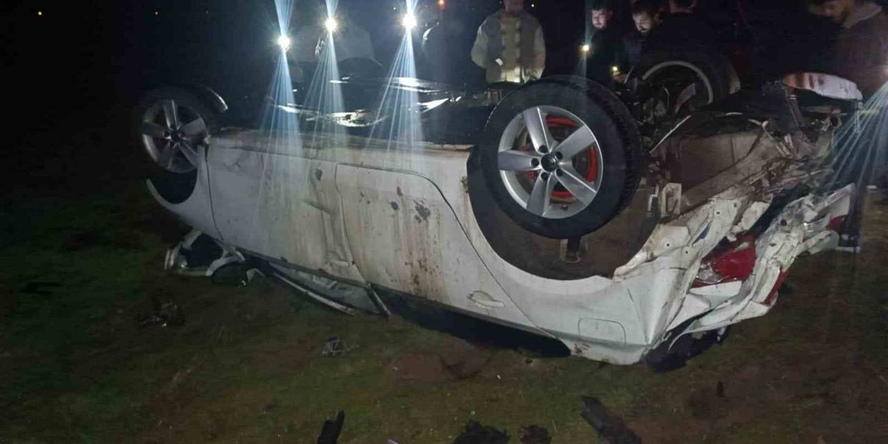 Elazığ’da Otomobil Takla Attı: 2 Yaralı