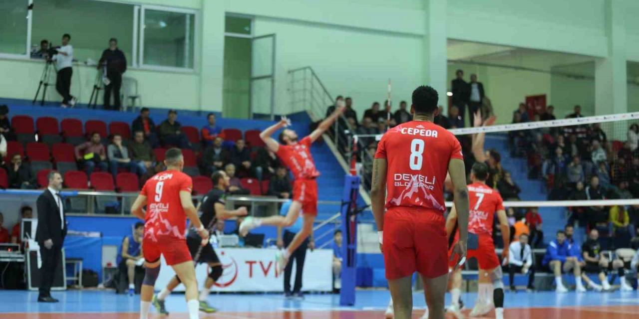 Axa Sigorta Efeler Ligi: Develi Belediyespor: 3- Cizre Belediyespor: 1