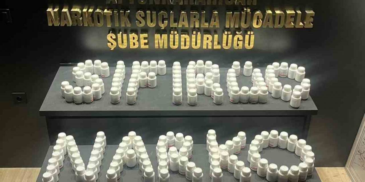 11 Bin 200 Adet Uyuşturucu Hap Ele Geçirildi
